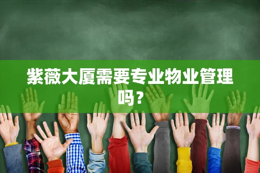 紫薇大厦需要专业物业管理吗？