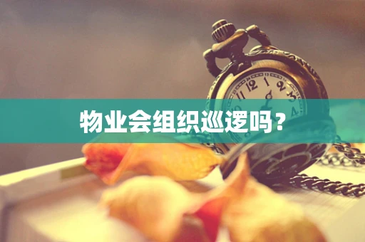 物业会组织巡逻吗？