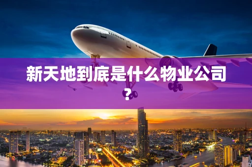 新天地到底是什么物业公司？