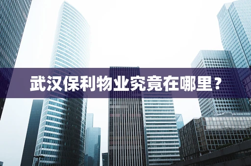 武汉保利物业究竟在哪里？