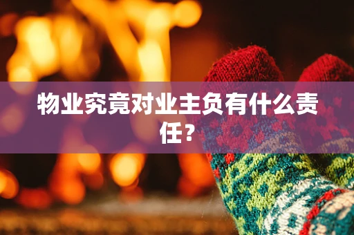 物业究竟对业主负有什么责任？