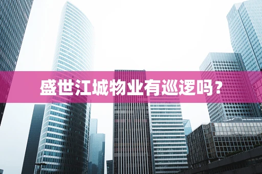 盛世江城物业有巡逻吗？