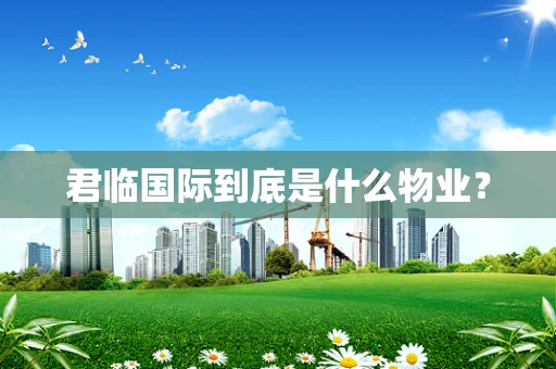 君临国际到底是什么物业？