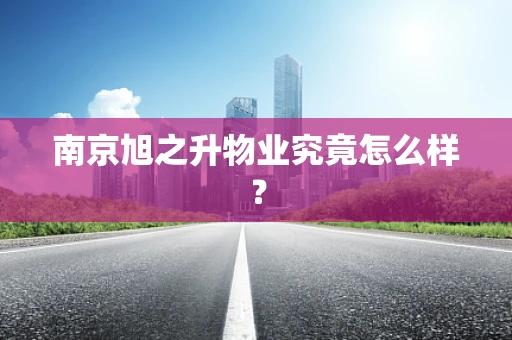 南京旭之升物业究竟怎么样？