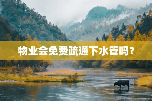 物业会免费疏通下水管吗？