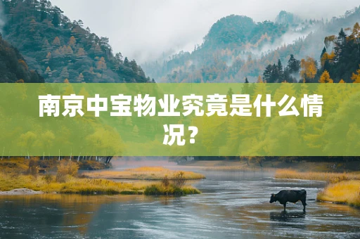 南京中宝物业究竟是什么情况？