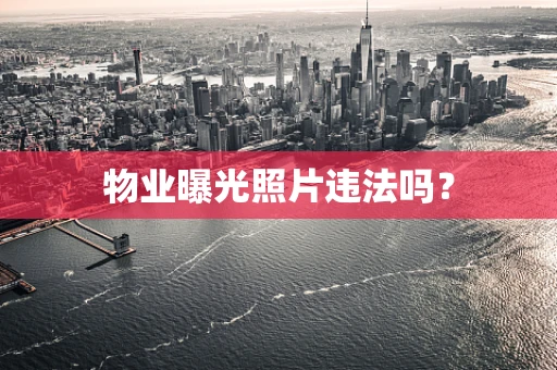 物业曝光照片违法吗？