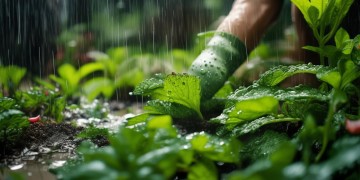 物业绿化工下雨时都干什么？