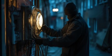 物业怀疑有人偷电违法吗？