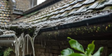 别墅檐沟堵塞物业会管吗？