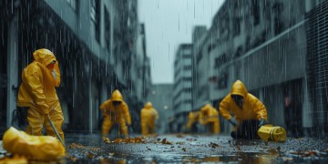 雨天物业该干什么？