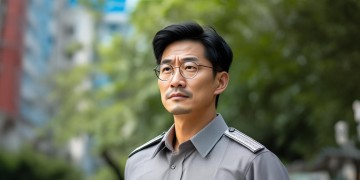 物业秩序员可以戴眼镜吗？