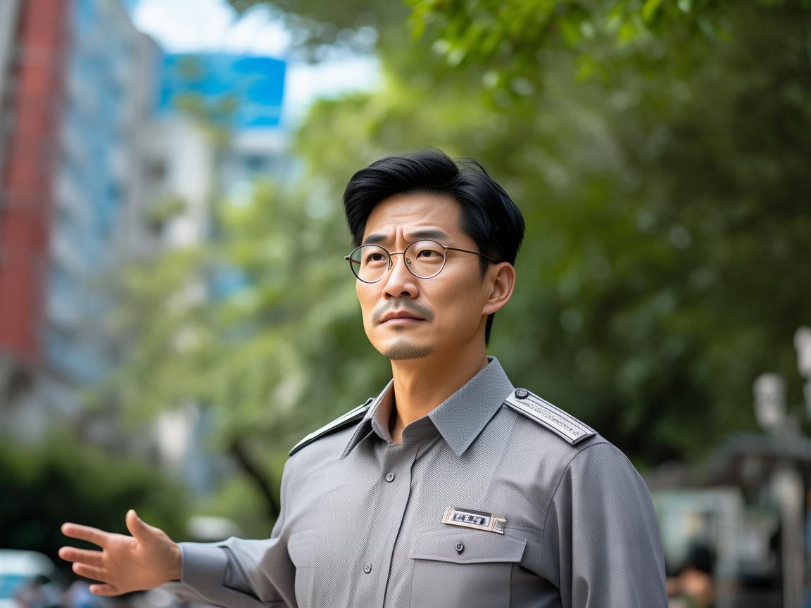 物业秩序员可以戴眼镜吗？