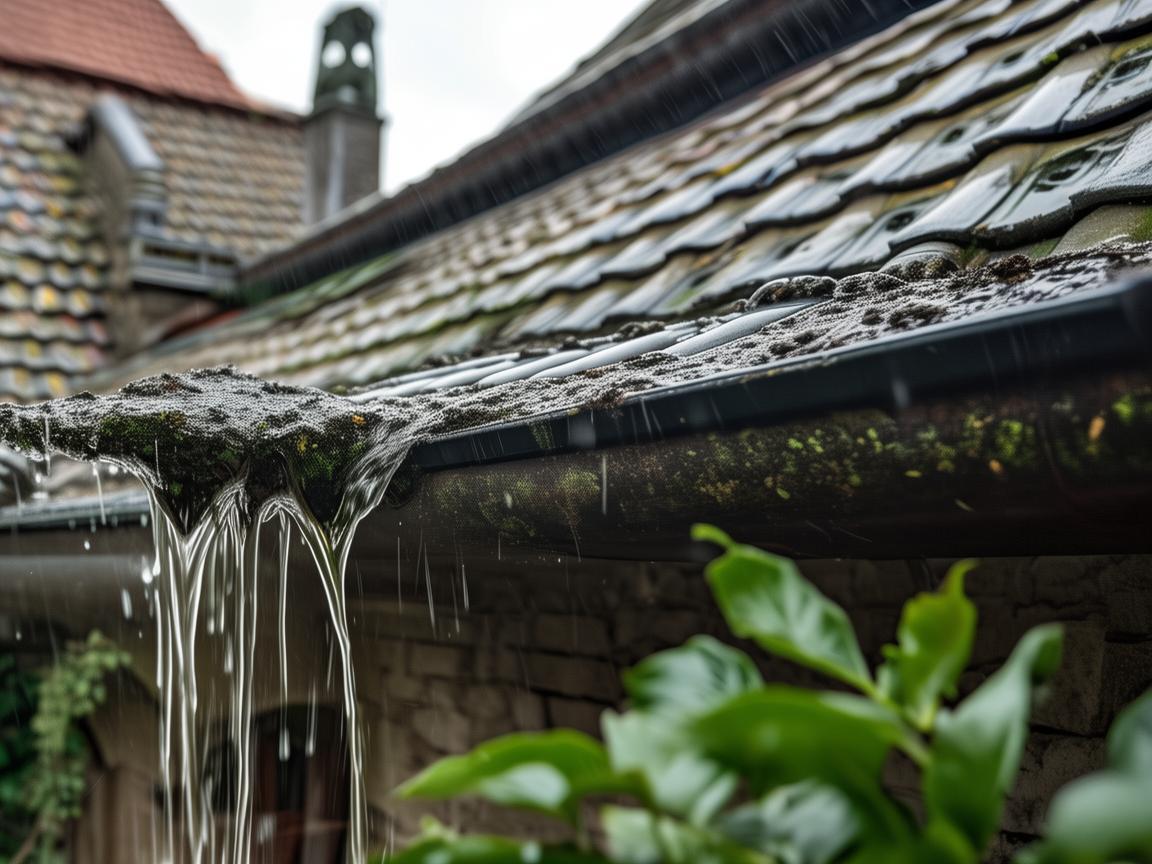 别墅檐沟堵塞物业会管吗？